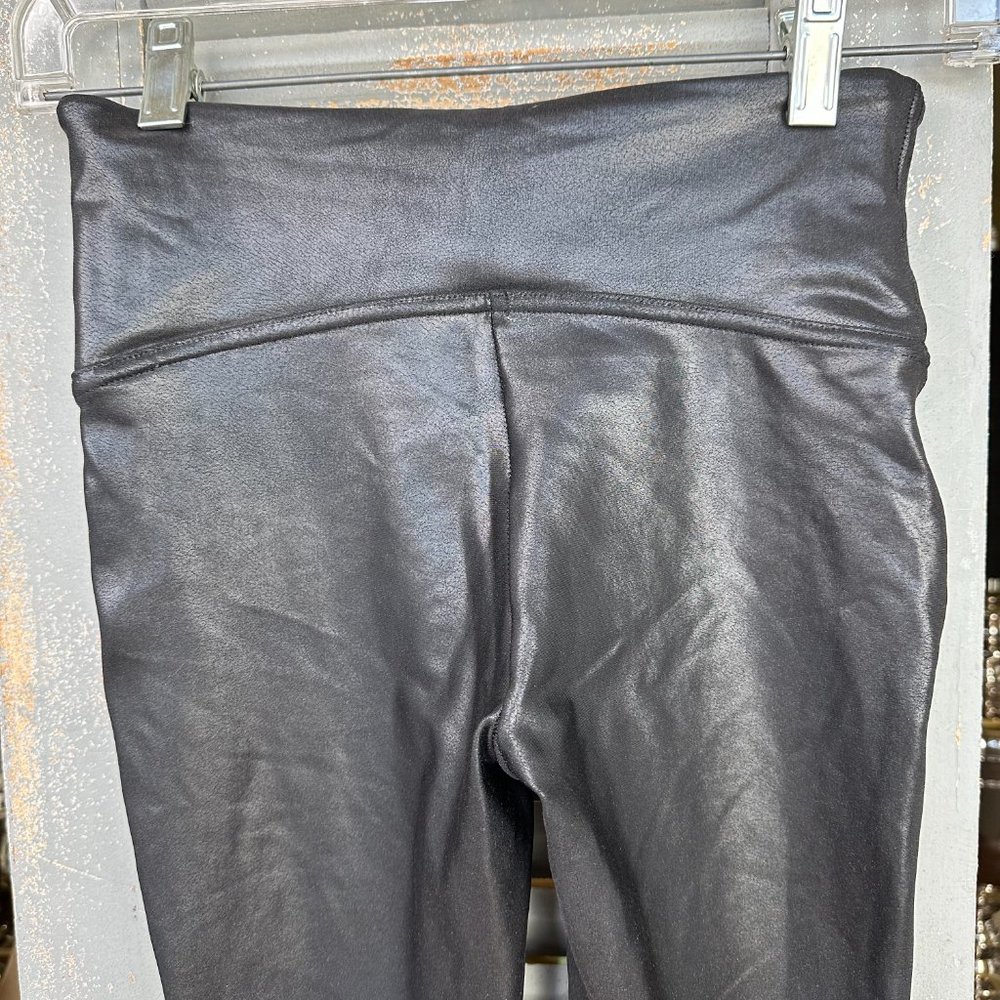 Spanx Faux Leather Leggings Black Sz S NWOT - Picture 10 of 13